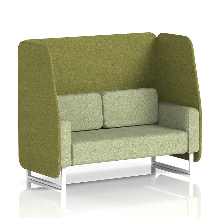 Brixworth Open Booth in Two Tone - 2 Seater