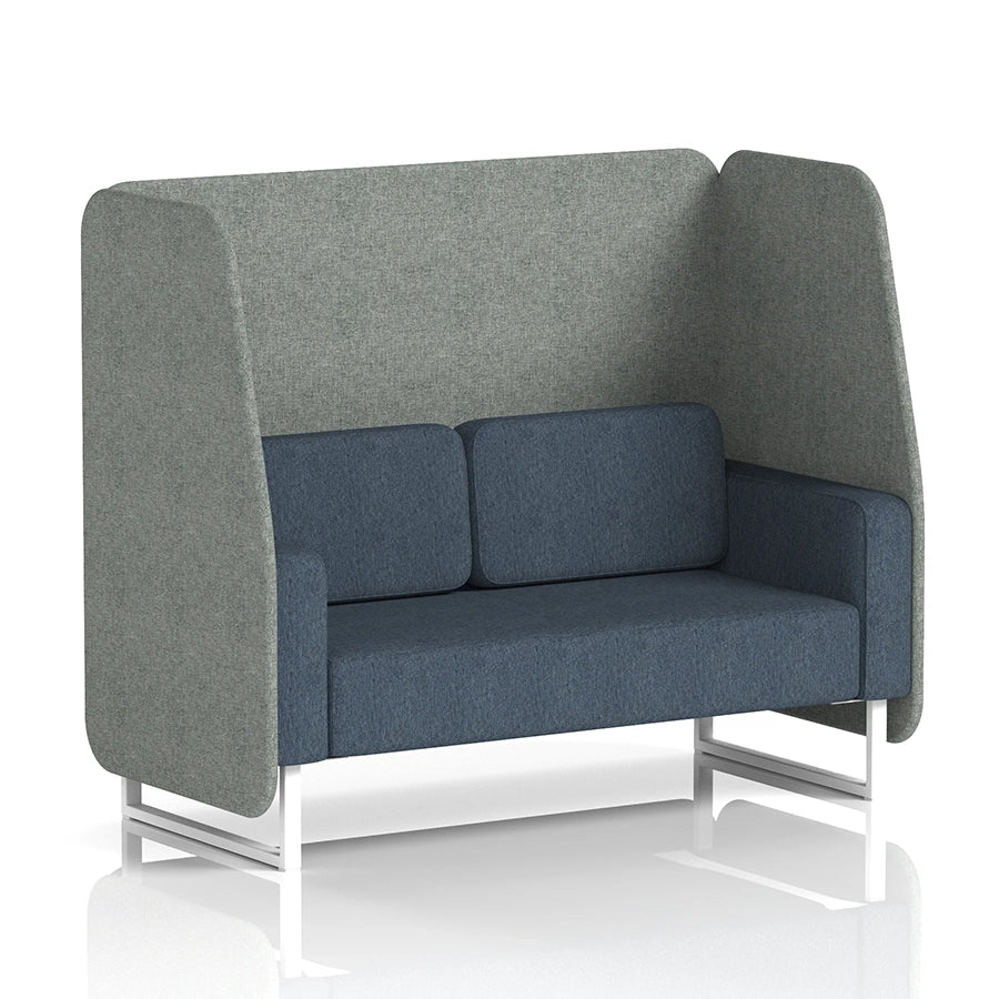 Brixworth Open Booth in Two Tone - 2 Seater