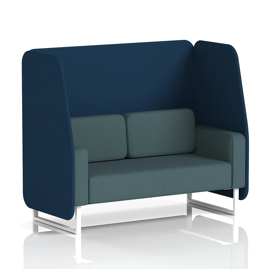 Brixworth Open Booth in Two Tone - 2 Seater