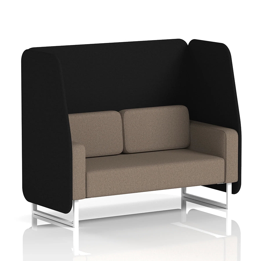 Brixworth Open Booth in Two Tone - 2 Seater