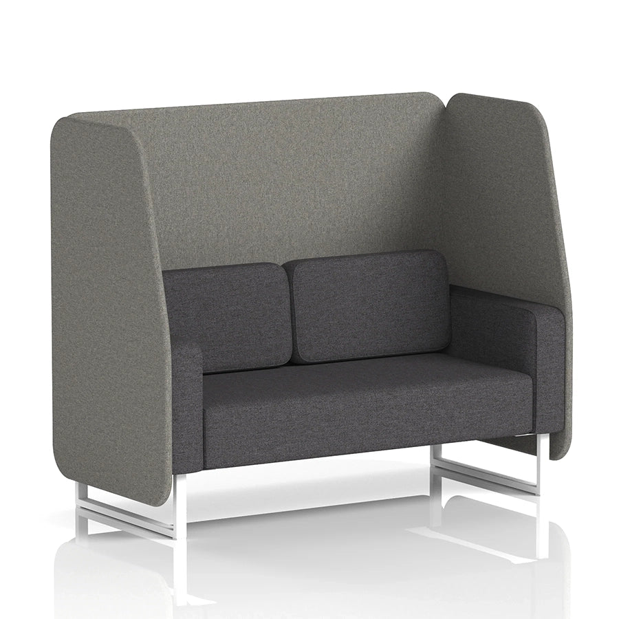 Brixworth Open Booth in Two Tone - 2 Seater