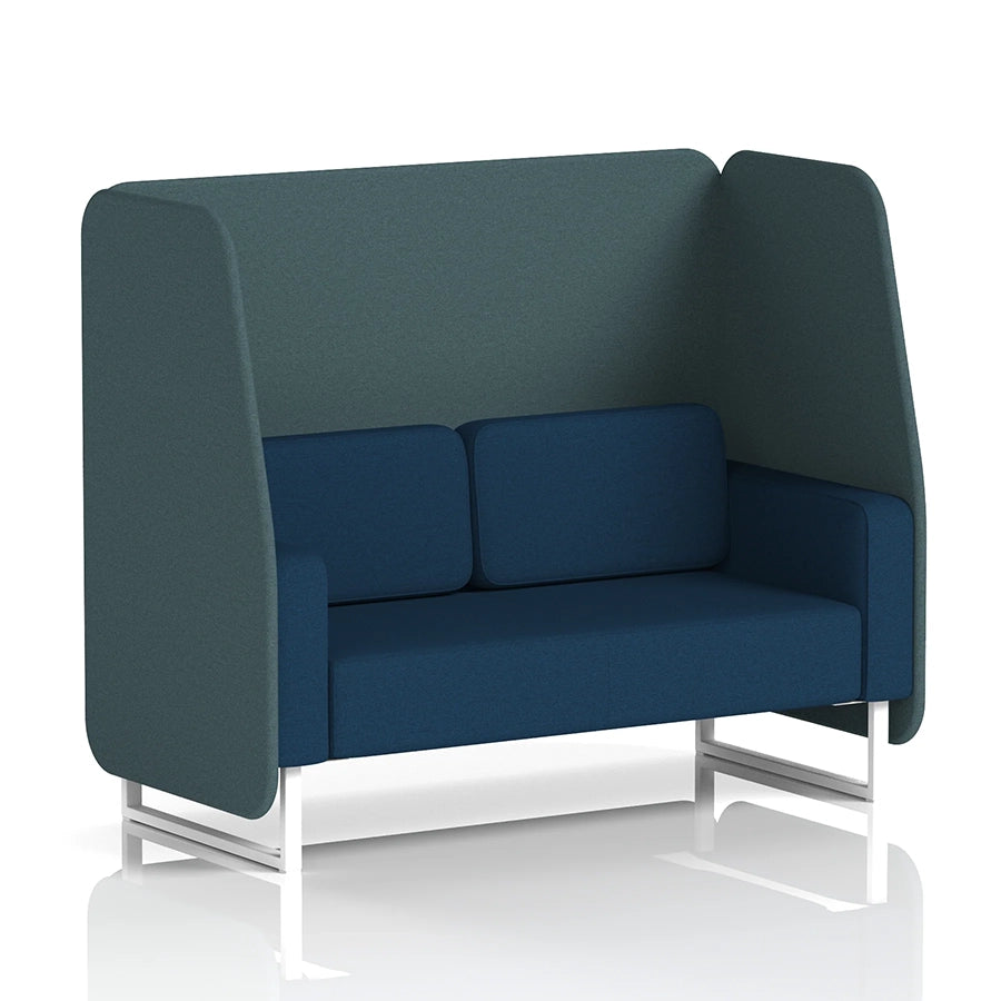 Brixworth Open Booth in Two Tone - 2 Seater
