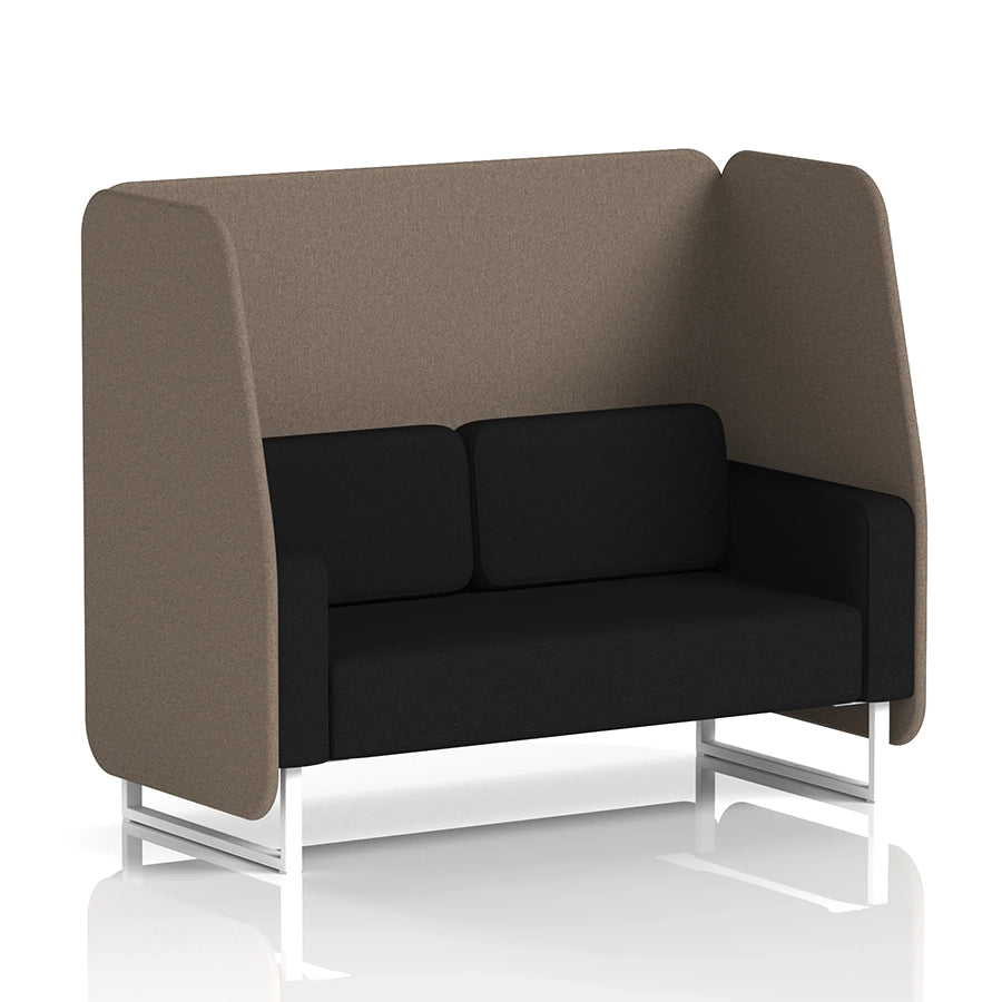 Brixworth Open Booth in Two Tone - 2 Seater