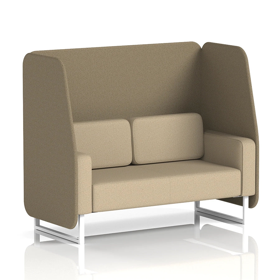 Brixworth Open Booth in Two Tone - 2 Seater