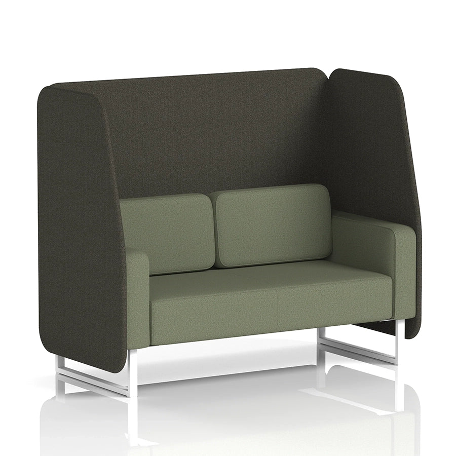 Brixworth Open Booth in Two Tone - 2 Seater