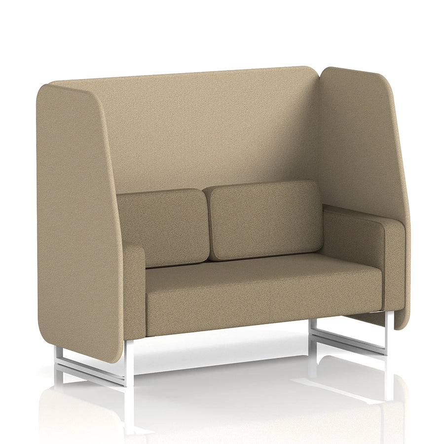Brixworth Open Booth in Two Tone - 2 Seater