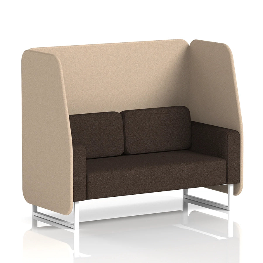 Brixworth Open Booth in Two Tone - 2 Seater
