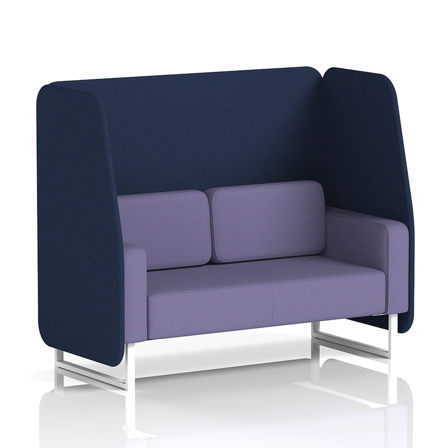 Brixworth Open Booth in Two Tone - 2 Seater