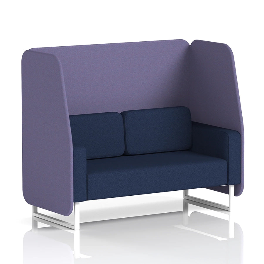 Brixworth Open Booth in Two Tone - 2 Seater