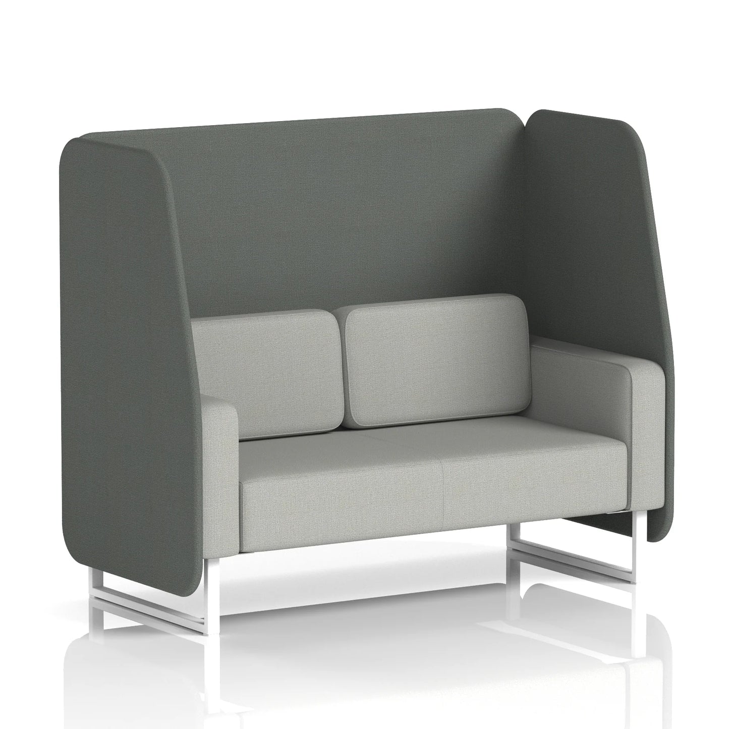 Brixworth Open Booth in Two Tone - 2 Seater