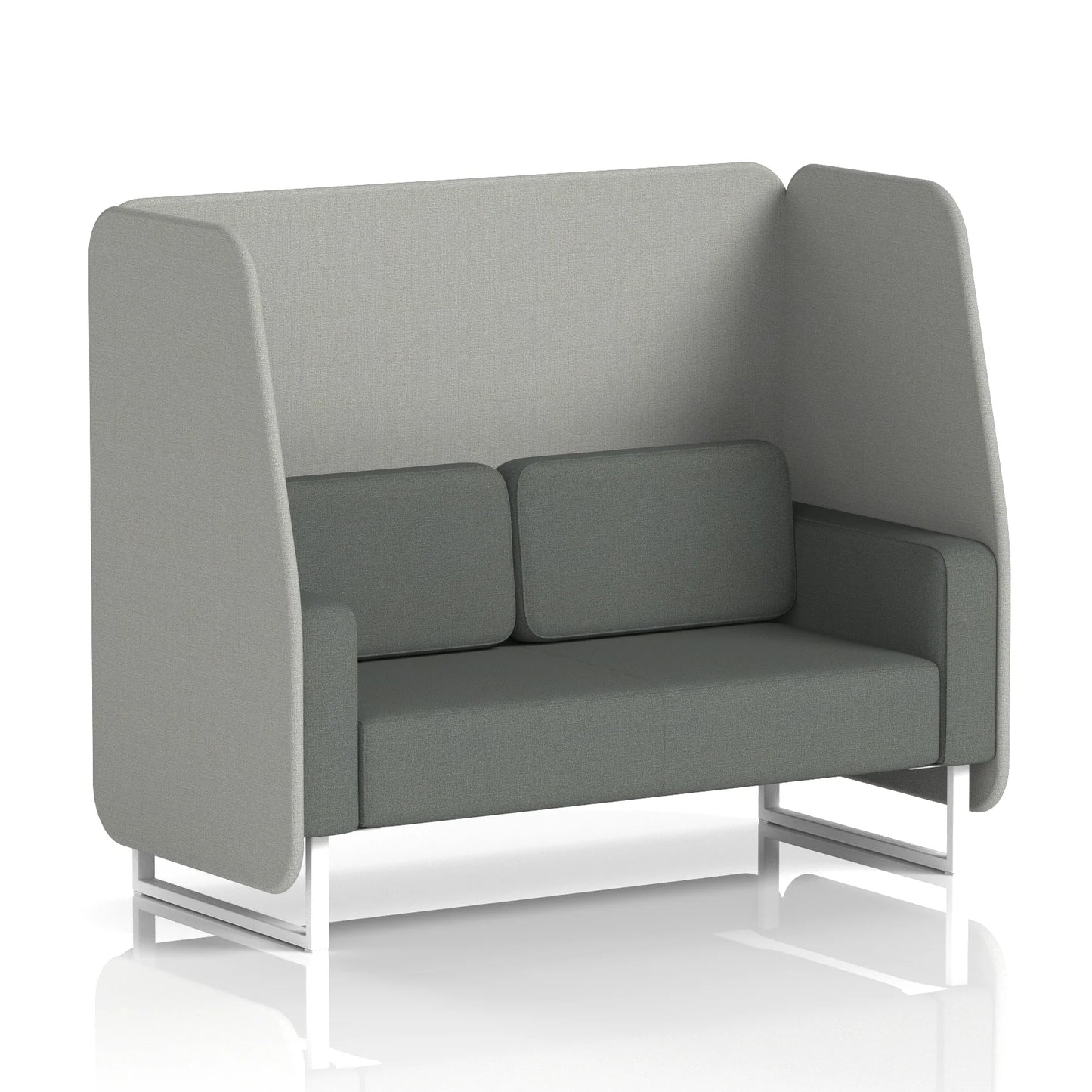Brixworth Open Booth in Two Tone - 2 Seater
