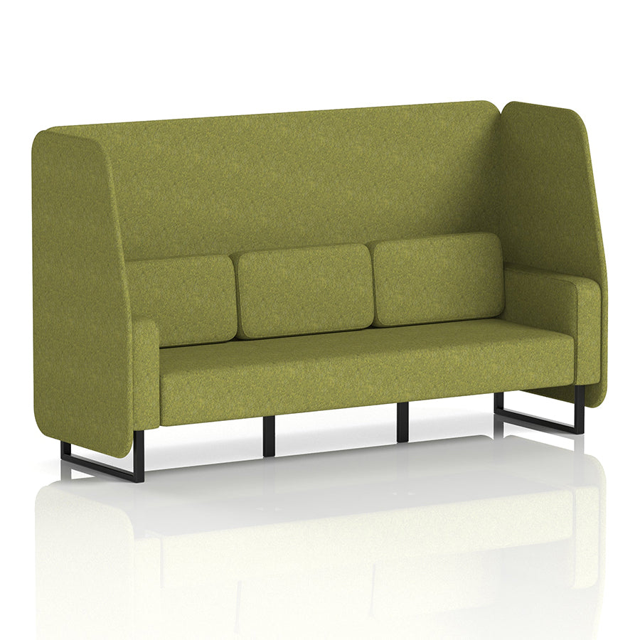 Brixworth Open Booth in Single Tone - 3 Seater