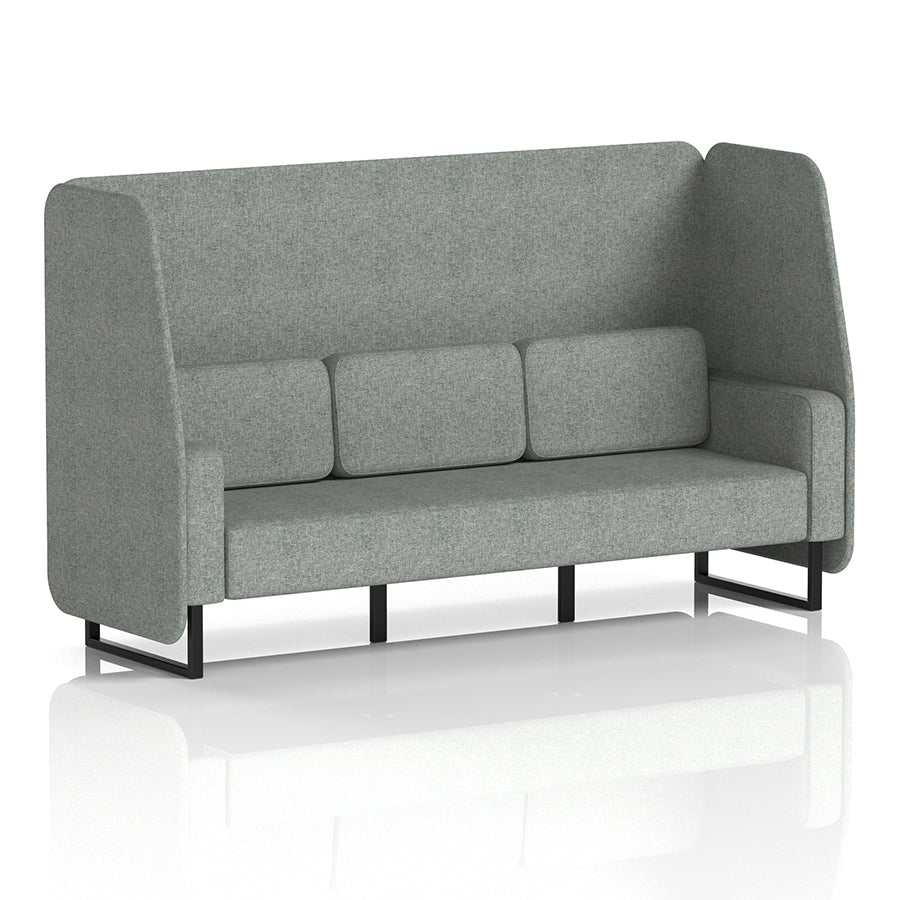 Brixworth Open Booth in Single Tone - 3 Seater