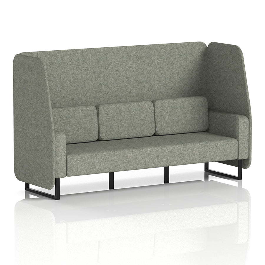 Brixworth Open Booth in Single Tone - 3 Seater