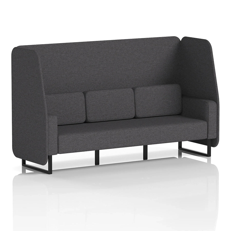 Brixworth Open Booth in Single Tone - 3 Seater