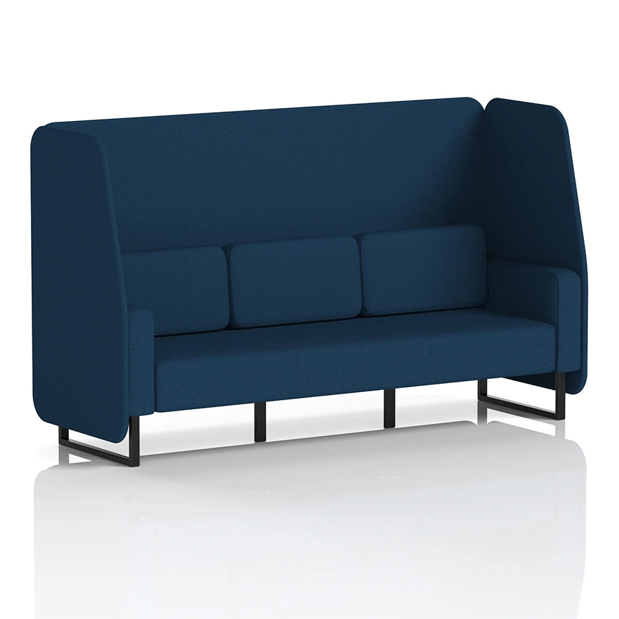 Brixworth Open Booth in Single Tone - 3 Seater