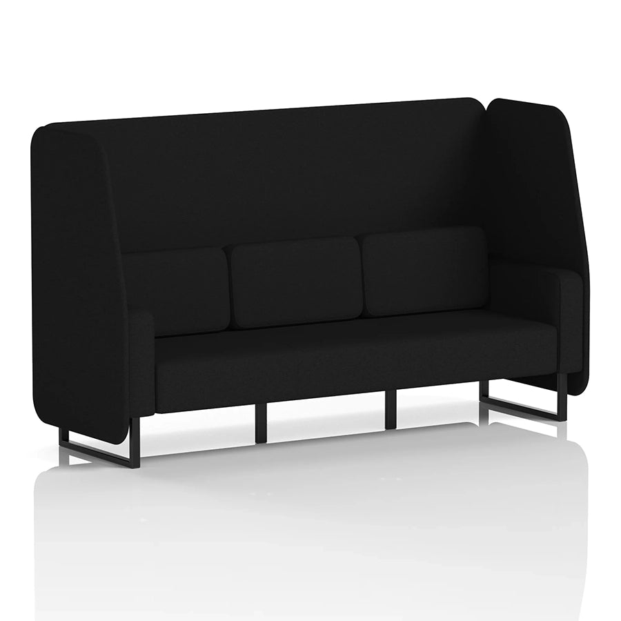 Brixworth Open Booth in Single Tone - 3 Seater