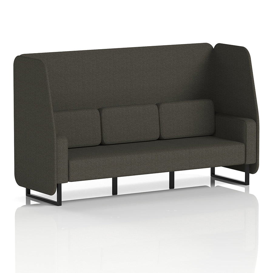 Brixworth Open Booth in Single Tone - 3 Seater