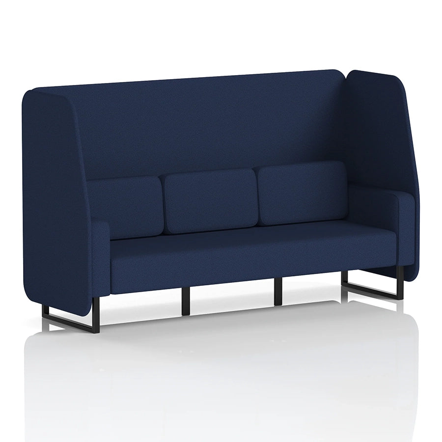 Brixworth Open Booth in Single Tone - 3 Seater