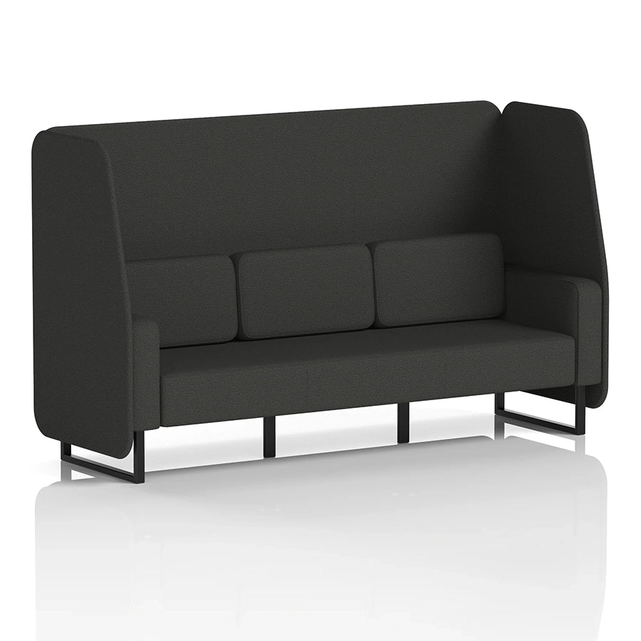 Brixworth Open Booth in Single Tone - 3 Seater