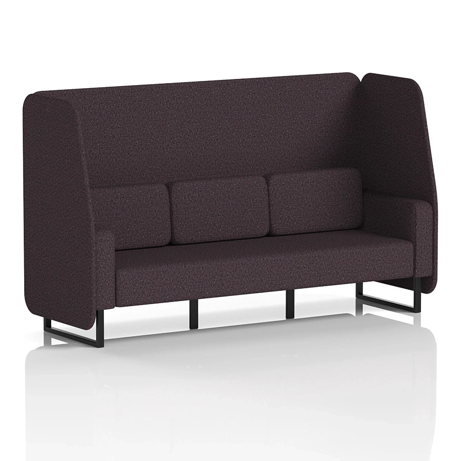 Brixworth Open Booth in Single Tone - 3 Seater
