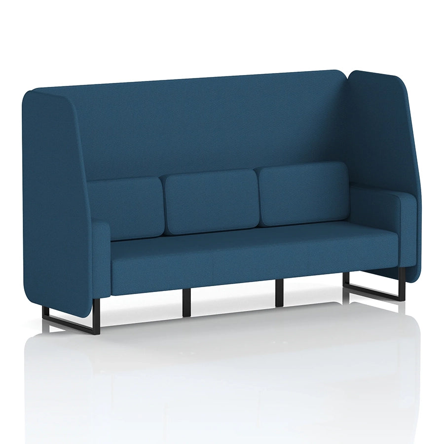 Brixworth Open Booth in Single Tone - 3 Seater