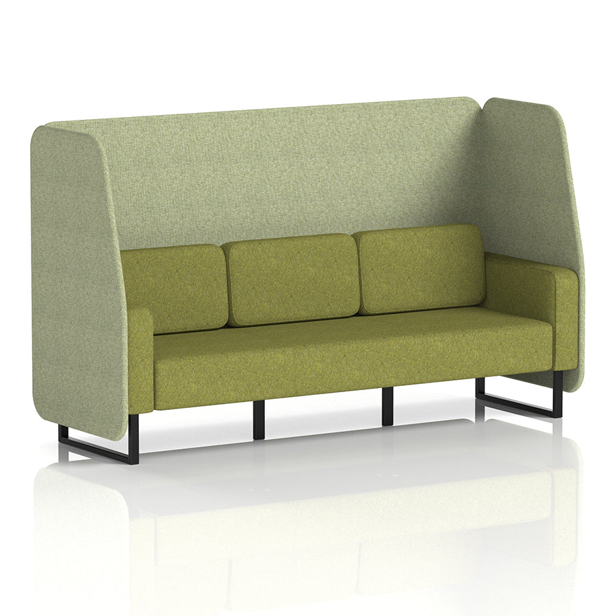 Brixworth Open Booth in Two Tone - 3 Seater
