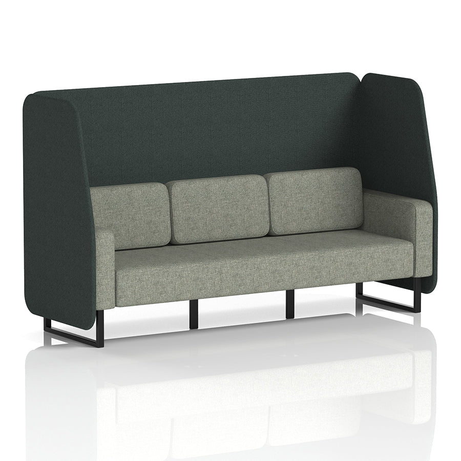 Brixworth Open Booth in Two Tone - 3 Seater