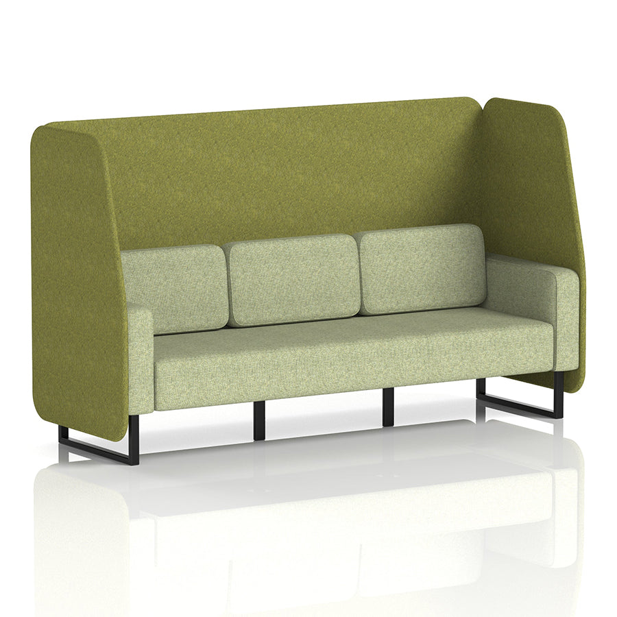 Brixworth Open Booth in Two Tone - 3 Seater