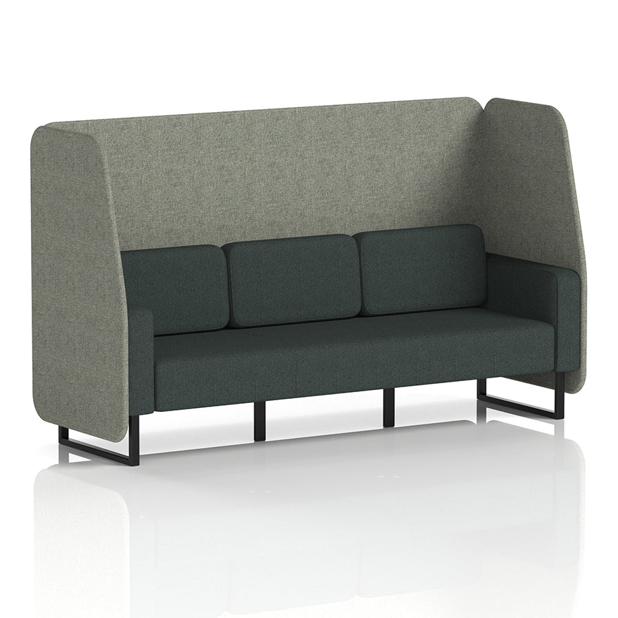 Brixworth Open Booth in Two Tone - 3 Seater
