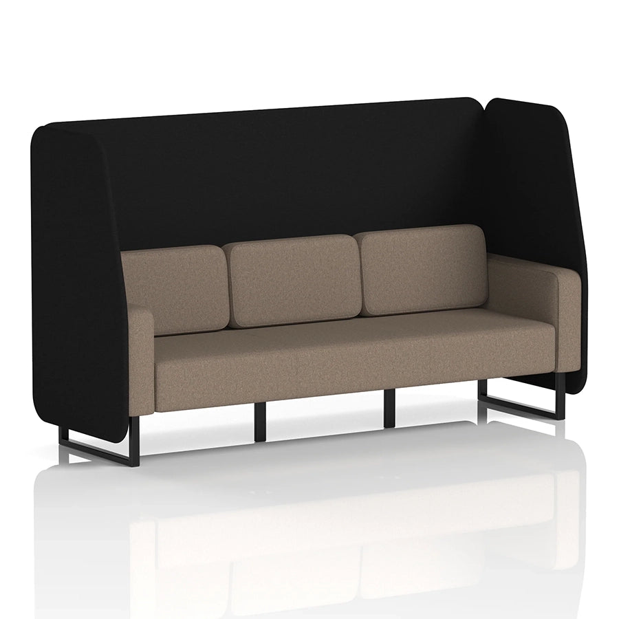 Brixworth Open Booth in Two Tone - 3 Seater