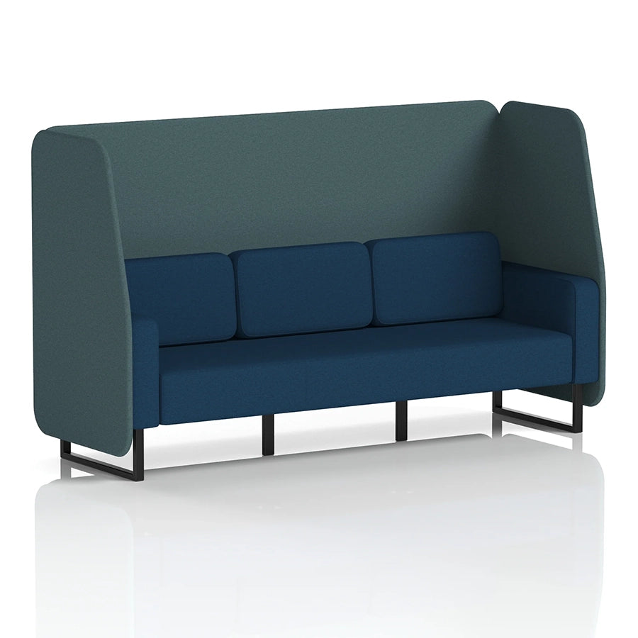 Brixworth Open Booth in Two Tone - 3 Seater