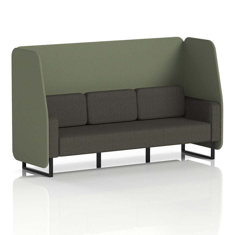 Brixworth Open Booth in Two Tone - 3 Seater