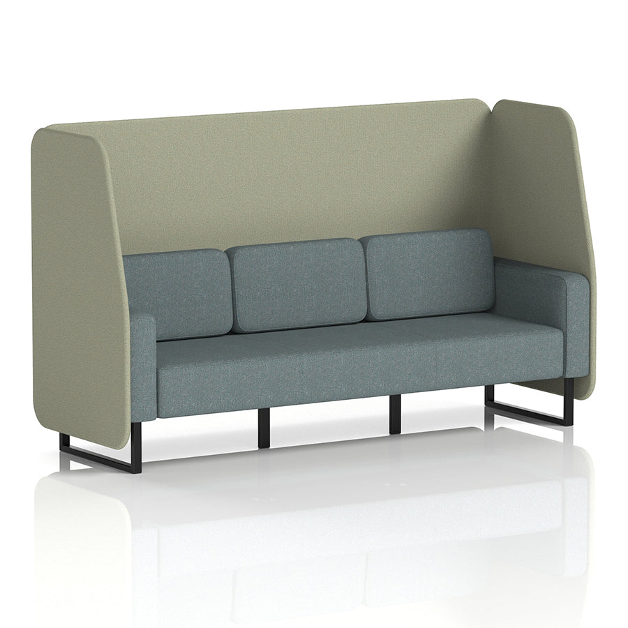 Brixworth Open Booth in Two Tone - 3 Seater
