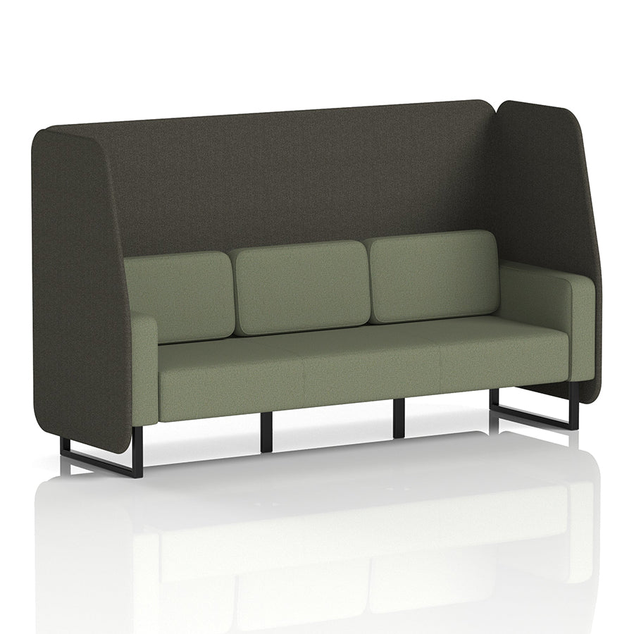 Brixworth Open Booth in Two Tone - 3 Seater