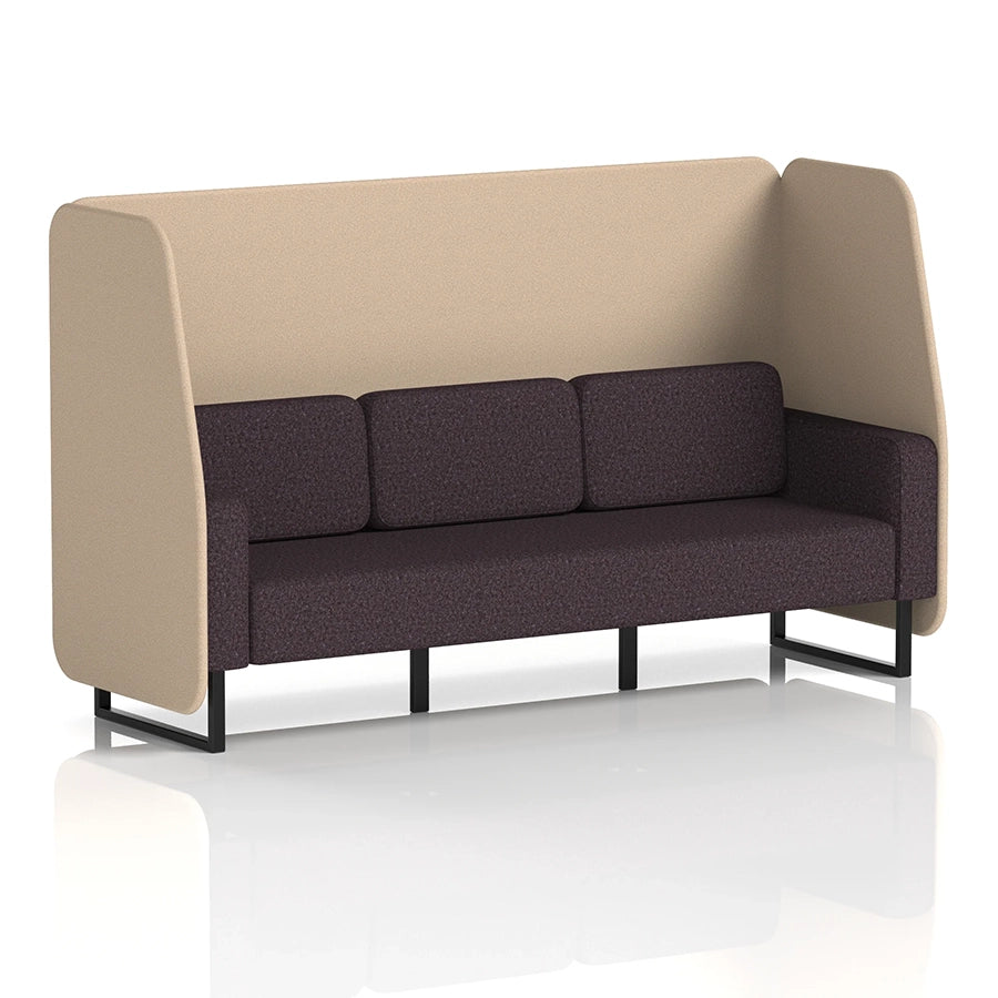 Brixworth Open Booth in Two Tone - 3 Seater