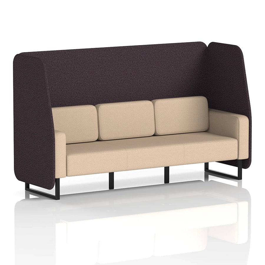 Brixworth Open Booth in Two Tone - 3 Seater
