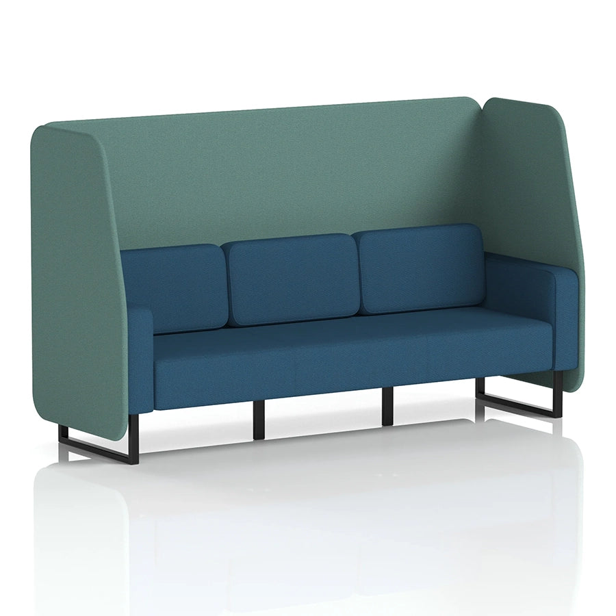 Brixworth Open Booth in Two Tone - 3 Seater
