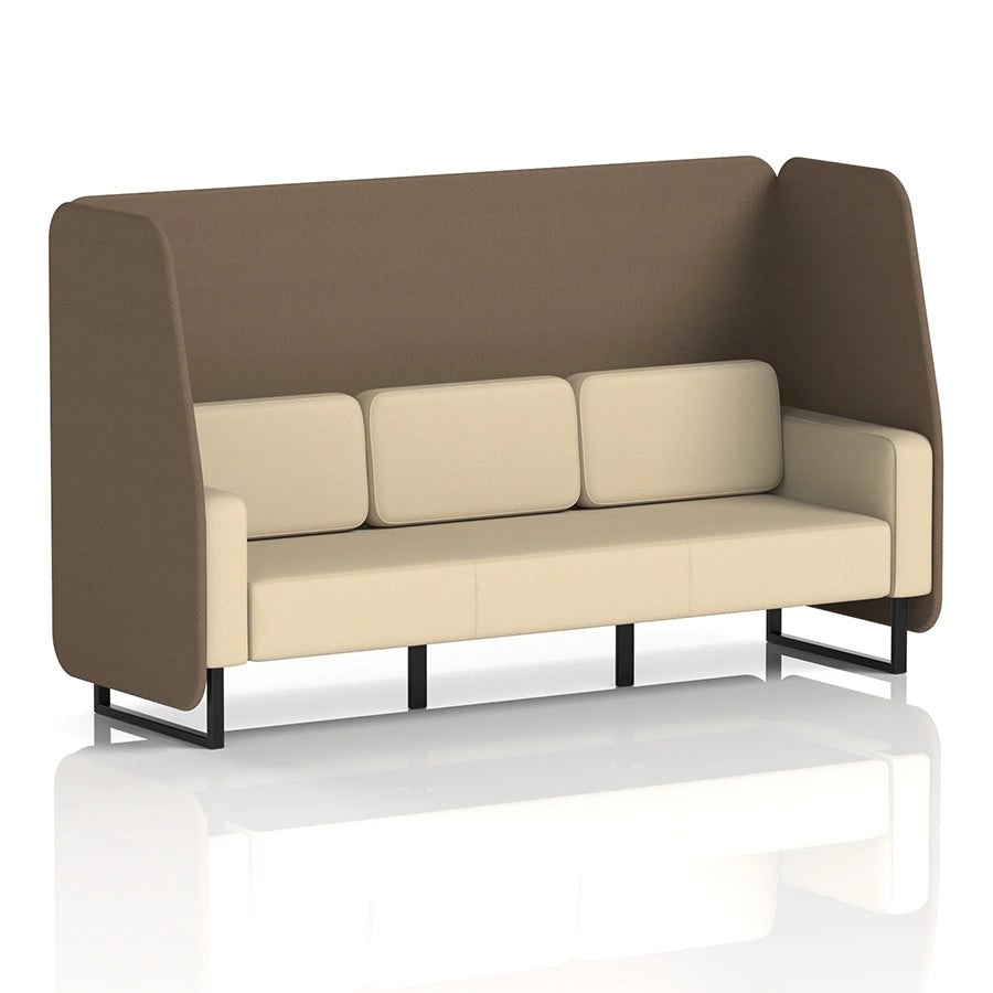 Brixworth Open Booth in Two Tone - 3 Seater