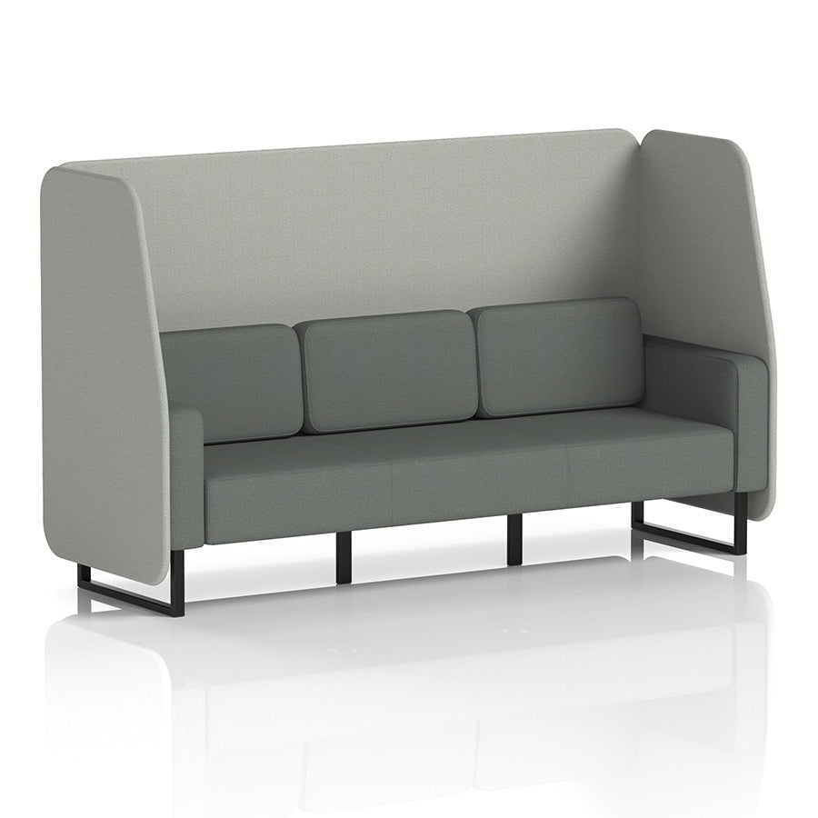 Brixworth Open Booth in Two Tone - 3 Seater