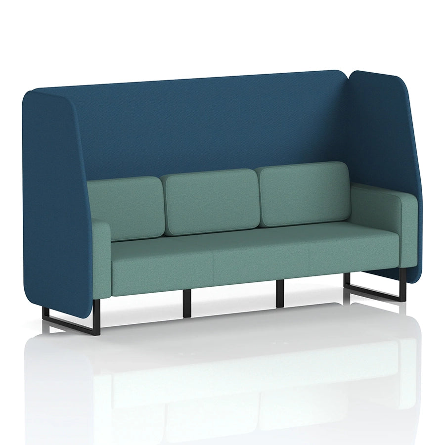 Brixworth Open Booth in Two Tone - 3 Seater
