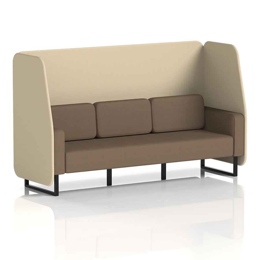 Brixworth Open Booth in Two Tone - 3 Seater