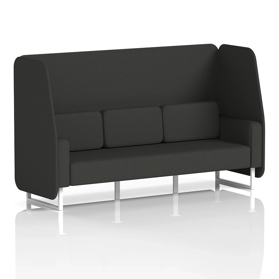 Brixworth Open Booth in Single Tone - 3 Seater