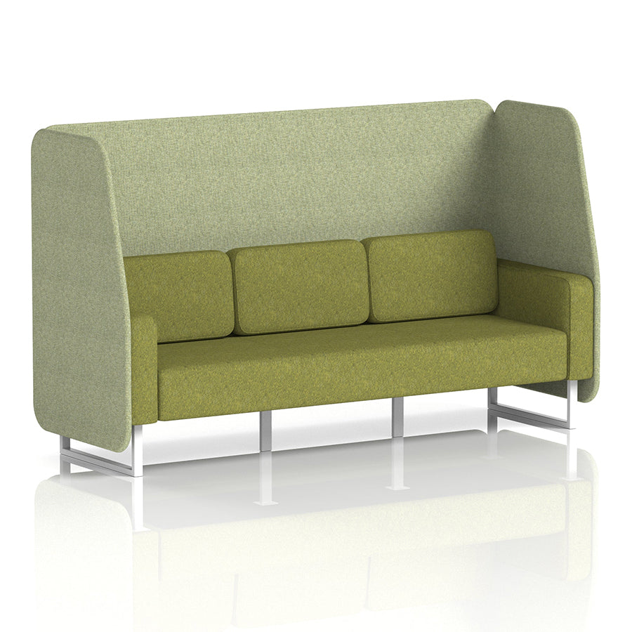 Brixworth Open Booth in Two Tone - 3 Seater