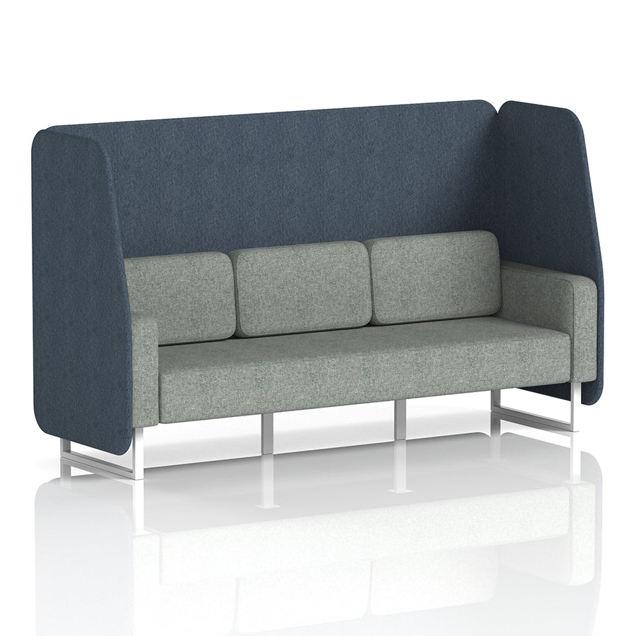 Brixworth Open Booth in Two Tone - 3 Seater