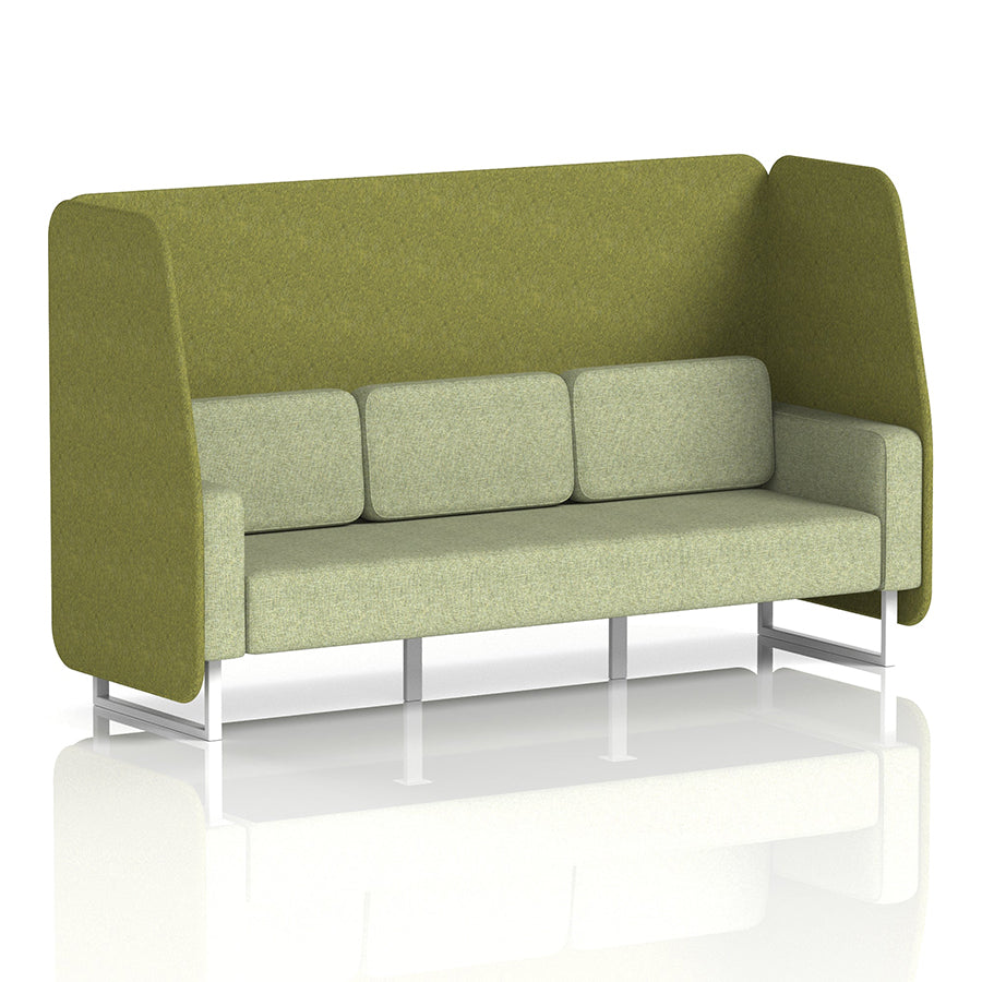 Brixworth Open Booth in Two Tone - 3 Seater