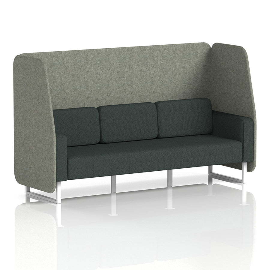 Brixworth Open Booth in Two Tone - 3 Seater