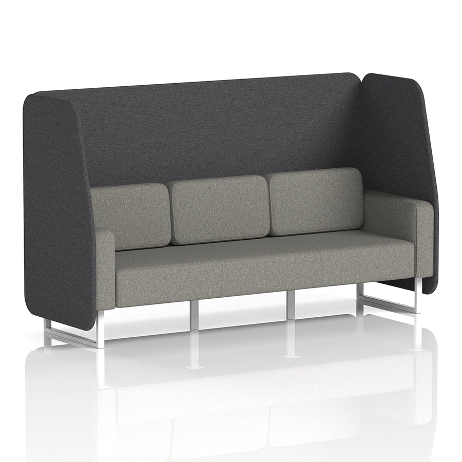 Brixworth Open Booth in Two Tone - 3 Seater