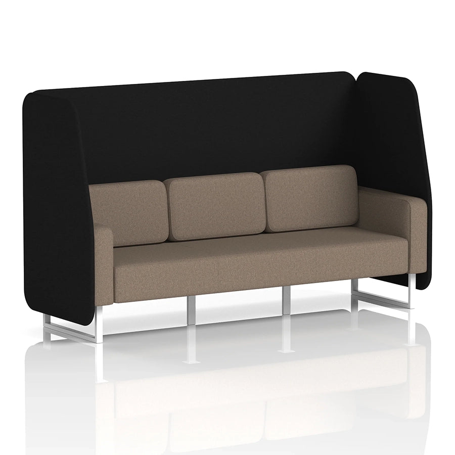 Brixworth Open Booth in Two Tone - 3 Seater