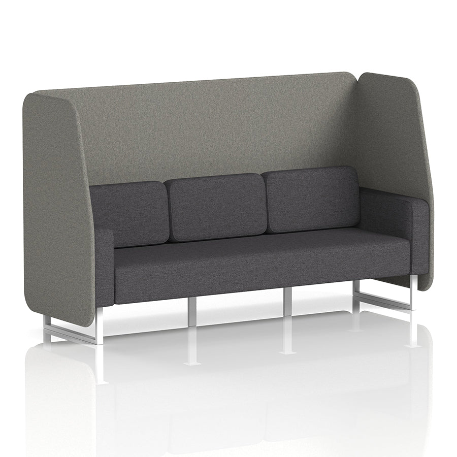 Brixworth Open Booth in Two Tone - 3 Seater